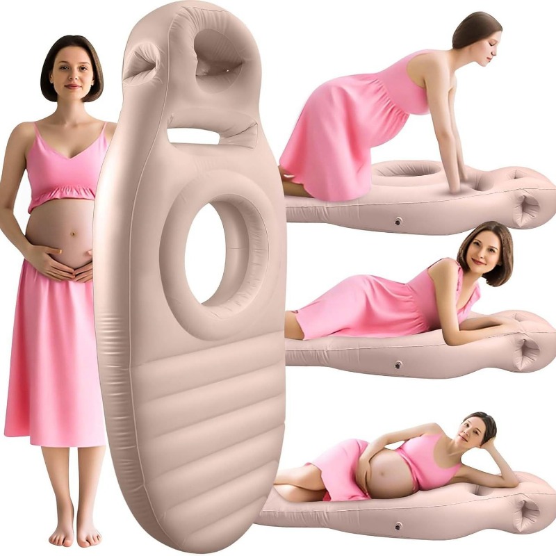 Nursing Pillow Breastfeeding - Pregnancy Inflatable Yoga Mat Hollow Belly