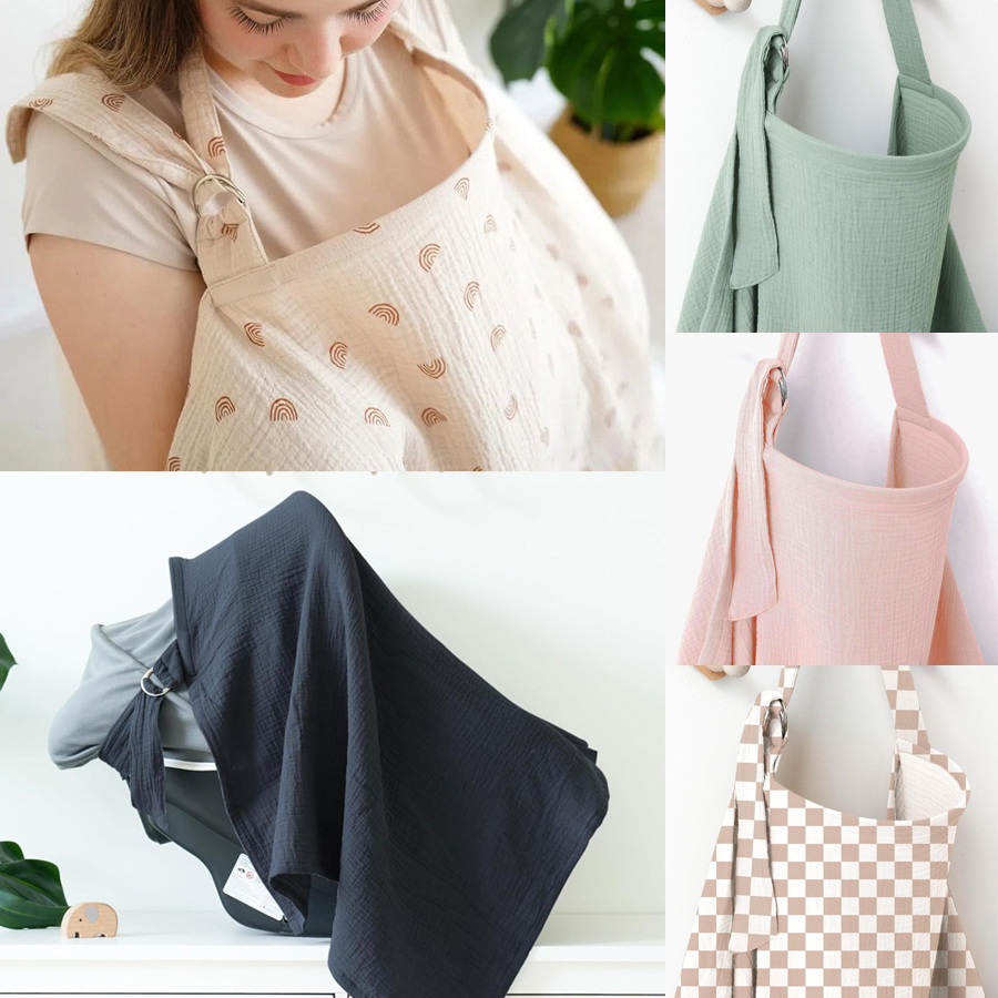 Muslin Breastfeeding Cover Por - Infant Car Seat Cover review and price